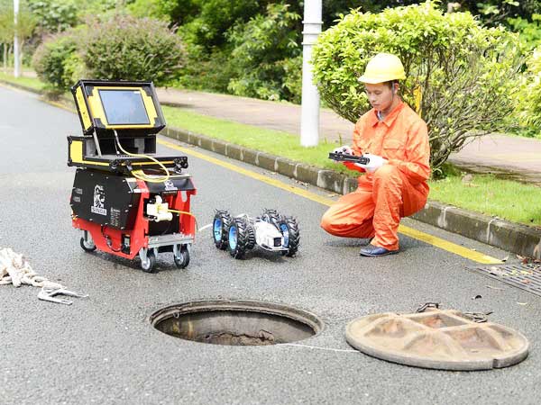 盱眙管道机器人检测